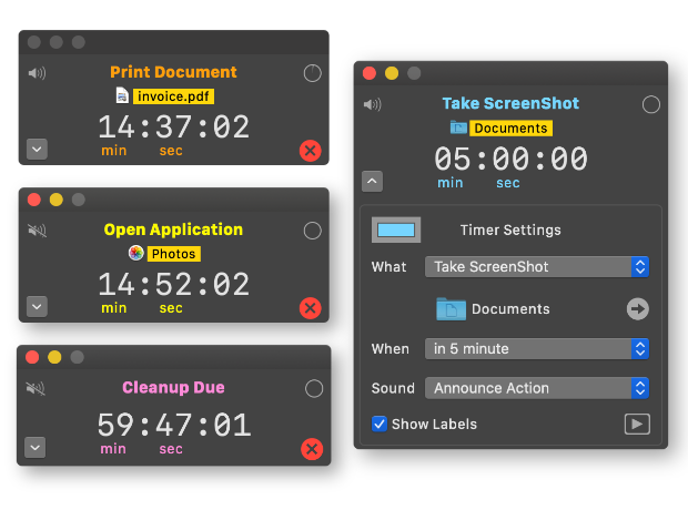 ActionTimer Dark Mode Support